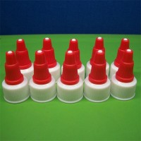 18 mm /410 red plastic twist cap bottle cap dropper cap