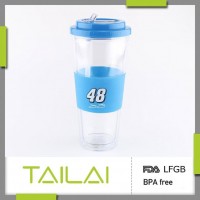 Factory production new style favorable 250ml plastic shaker bottle