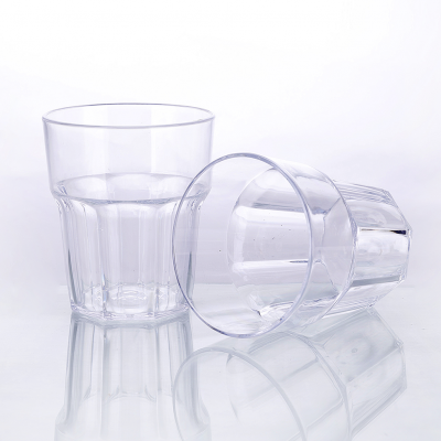 Transparent clear 400ml ps cups plastic for vodka wine beer